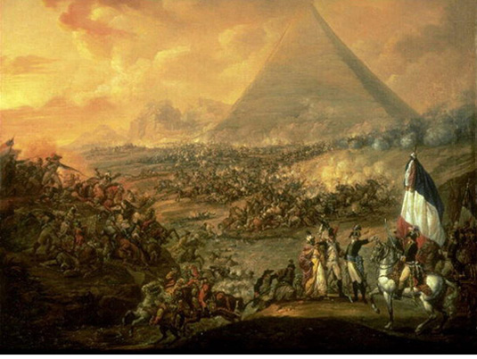 La bataille des Pyramides, François Louis Joseph Watteau